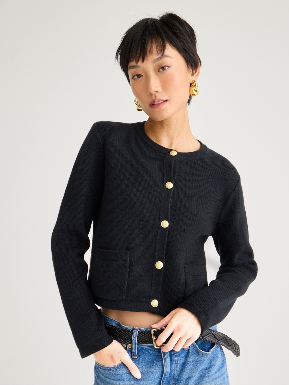 J.Crew Emilie Sweater Lady Jacket